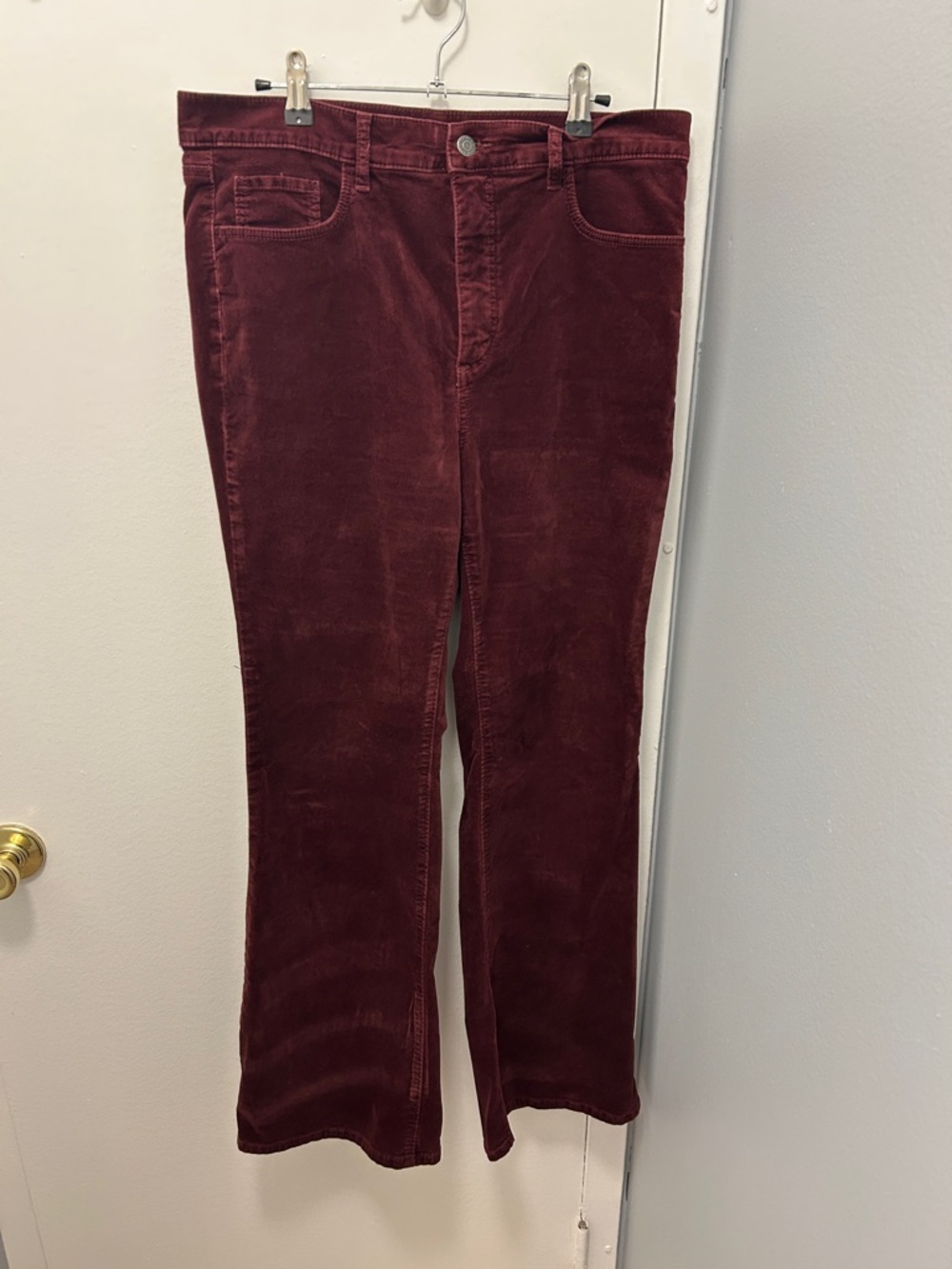 Loft Bootcut Velvet Pants